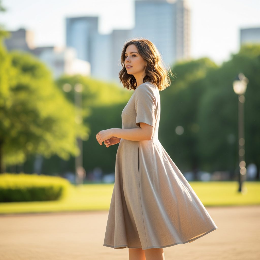 a-line dress