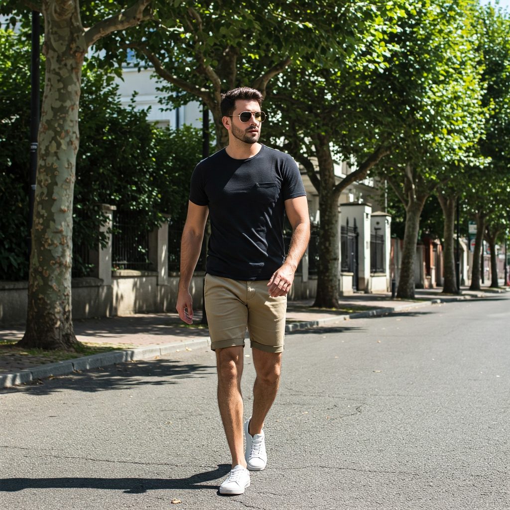 khaki mens chinos